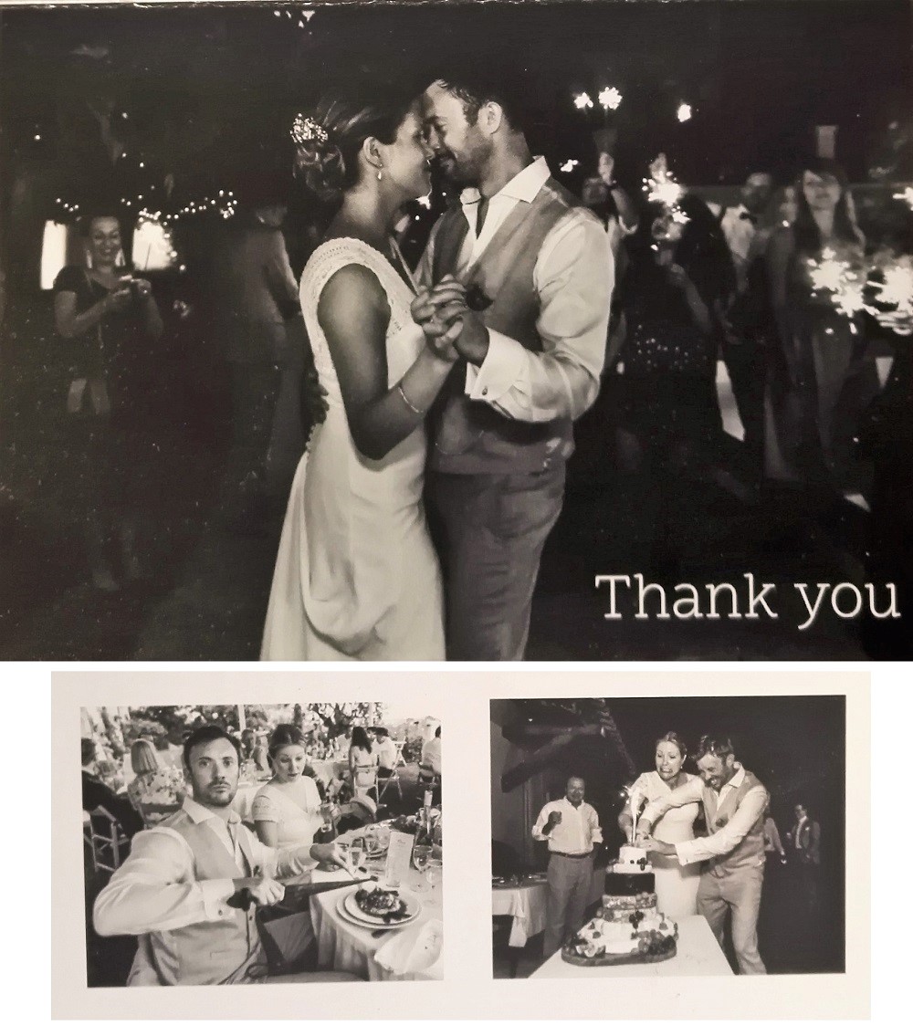 AzurBiz Entertainment - Review #3 - `Simon - Thank you again for making our wedding so special!... We had so many of our guests comment on how awesome you were...` 