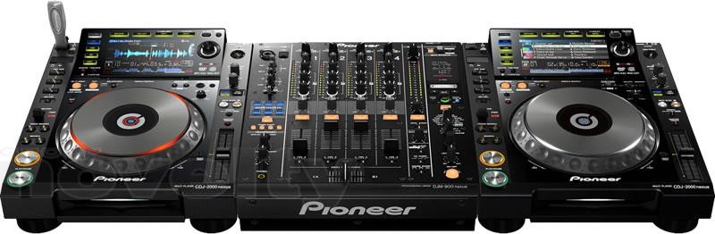 Rent PIONEER CDJ-2000 NEXUS DJ Decks + DJM-900 NEXUS MIXER in Cannes and surrounding towns