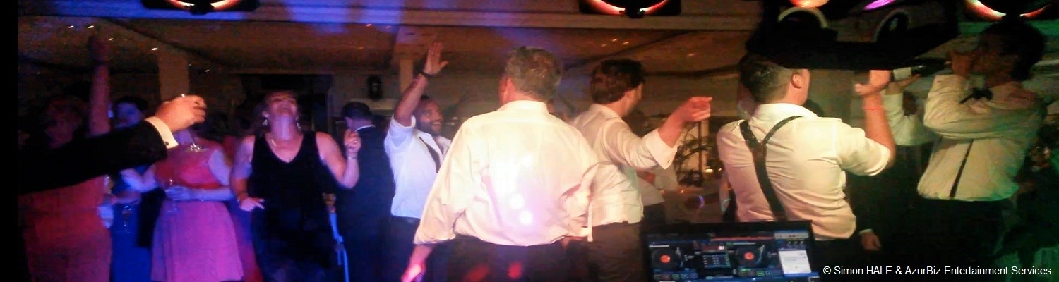 Professional English DJ `Simon Hale` ensures the success of your party - St-Tropez, Cannes, Monaco / Monte-Carlo - French Riviera, Provence