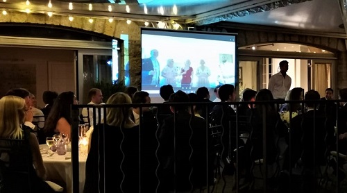 High Definition Video Projector Beamer & Mobile Projector Screen - Weddings & Marriages, French Riviera, Provence 